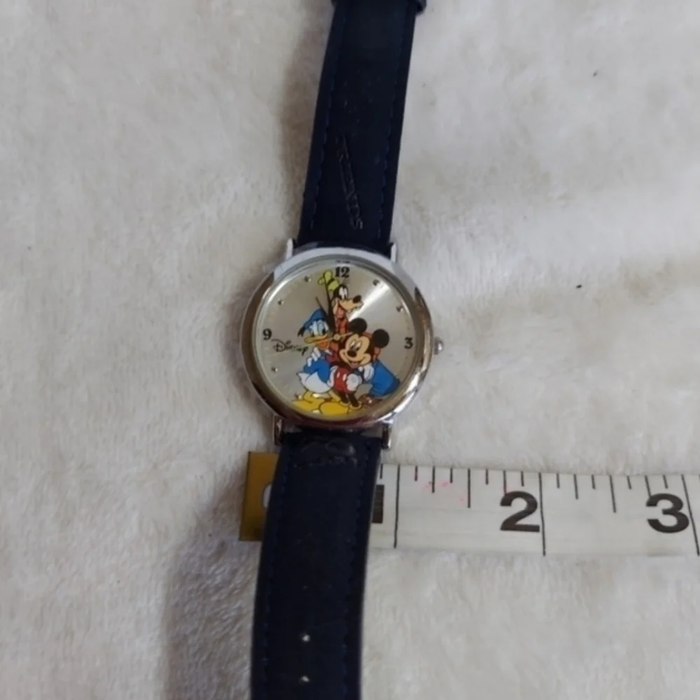 Mickey Mouse 70th Anniversary Watch in Tin  Certificate of Authenticity